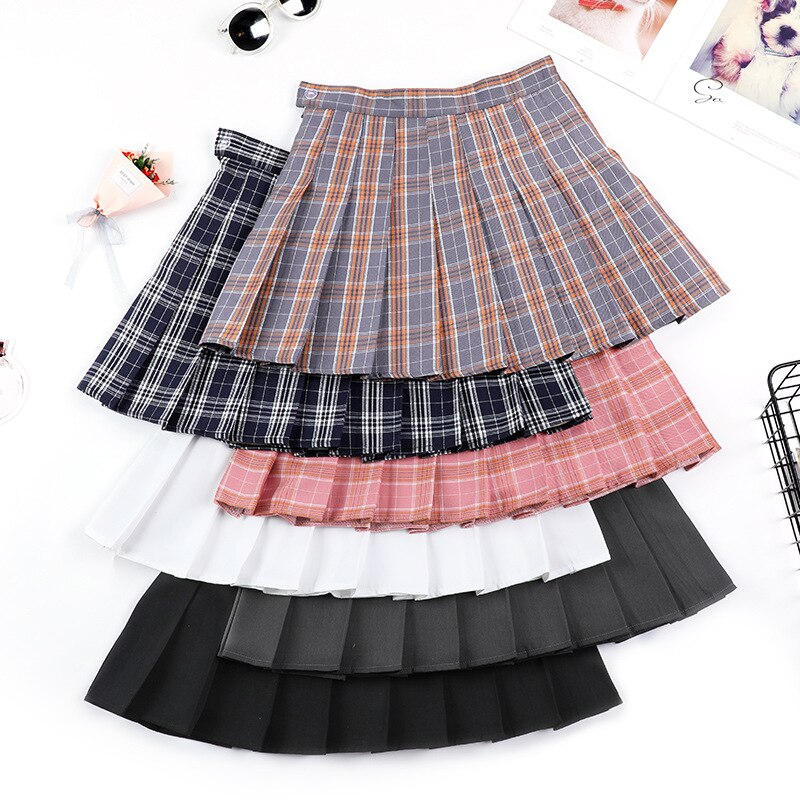 Women High Waist Pleated Skirt | High Waist Skirt | Tennis Skirt | Mini-Skirt | Girls Dance Skirt | Kawaii Skirts For Girl | School Skirts